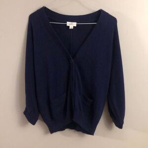 Ann Taylor loft navy sweater
